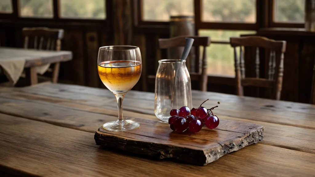 Primer plano de una copa de vino junto a una laptop que muestra un curso online.