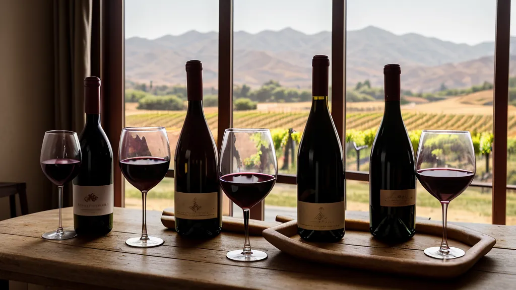 Botellas de vino en una cava de Mendoza representando la elección de un programa.